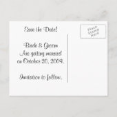 KRWカスタムインディアン宝石飾り写真保存日 案内ポストカード (裏面)