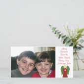 KRWカントリークリスマスエンジェルカスタムズ写真カード シーズンカード (スタンド正面)