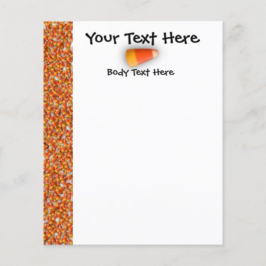 KRWキャンディーコーンスモールフライヤーテンプレート チラシ (正面)