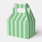 KRWグリーンストライプ切妻用箱 フェイバーボックス (裏面サイド)