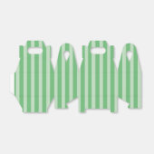 KRWグリーンストライプ切妻用箱 フェイバーボックス (折り畳みなし)