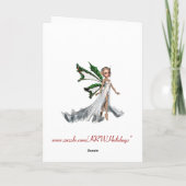 KRWドゥユーヘイトクリスマスショッピングおもしろカード シーズンカード (裏面)