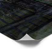 KRWハロウィンデコールのポスター不気味な城 ポスター (角)