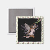 KRWピンクのフェイリー マグネット (正面/裏面)