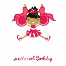 KRWピンクチアリーダー誕生日サインポスター