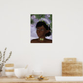 KRWフローラ妖精ファンタジー ポスター (キッチン)