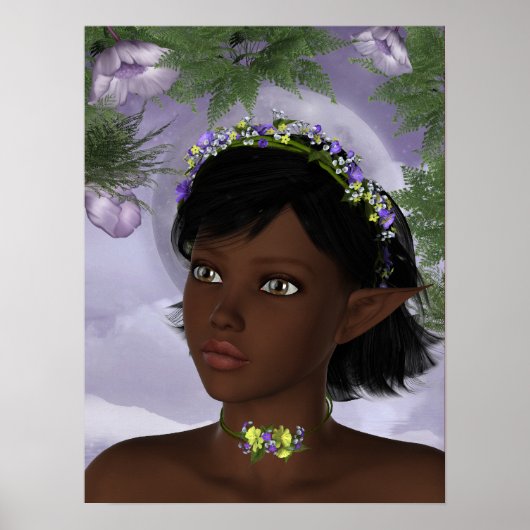 KRWフローラ妖精ファンタジー ポスター (正面)