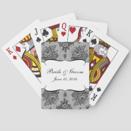 KRWブフランスのラックレースカスタム結婚式優先カード トランプ