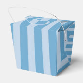 KRWブルーストライプのテイクアウト特典ボックス フェイバーボックス (裏面サイド)