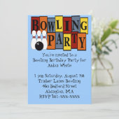 KRWボーリング誕生会 招待状 (スタンド正面)