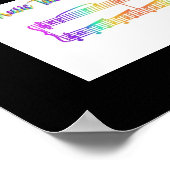 KRWミュージックtouch感覚レインボー ポスター (角)