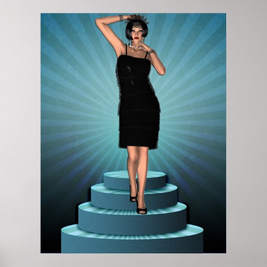 KRWリッツデコフラッパーを着る ポスター (正面)