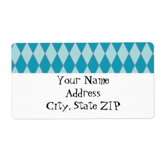 KRWレトロブルーカスタムダイヤモンド出荷ラベル ラベル