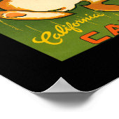 KRWヴィンテージアップN Atomニンジン野菜ラベル ポスター (角)