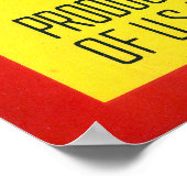 KRWヴィンテージウィルコApple Crateラベル ポスター (角)