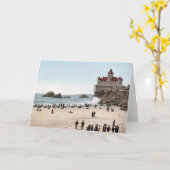 KRWヴィンテージクリフハウス，サンフランシスコ1902カード カード (黄色い花)