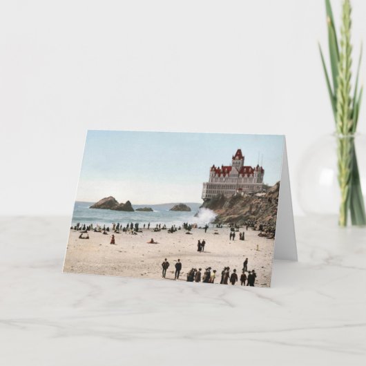 KRWヴィンテージクリフハウス，サンフランシスコ1902カード カード (正面)