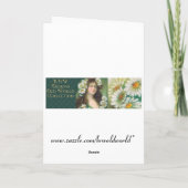 KRWヴィンテージサンタクロースのクリスマスカード シーズンカード (裏面)