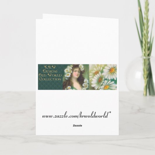 KRWヴィンテージハッピー雪だるまクリスマスカード シーズンカード (裏面)