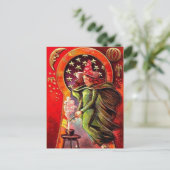 KRWヴィンテージハロウィーンウィッチ ポストカード (スタンド正面)