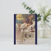 KRWヴィンテージハロウィーン時間はがき ポストカード (スタンド正面)