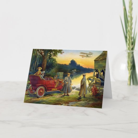 KRWヴィンテージ自動車1910 カード (正面)