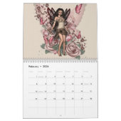 KRW妖精2010年の12か月 カレンダー (2月 2026)