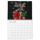 KRW妖精2010年の12か月 カレンダー (1月 2026)