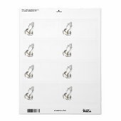 KRW祈の出荷ラ空白のベル ラベル (フルシート)