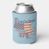KRW Braintree, MA 375誕生日クーラーボックス 缶クーラー (缶裏面)