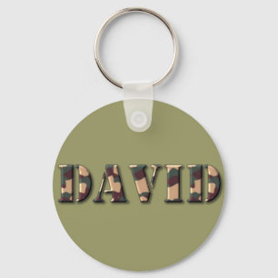 KRW Camoflage一流のKeychain -デイヴィッド キーホルダー