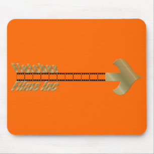 KRW Fletcherはロゴを撮影します マウスパッド