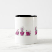 KRW I愛雌ヒツジ ツートーンマグカップ (中央)