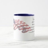 KRW JFKの引用文のマグ マグカップ (中央)