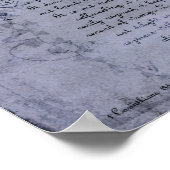 KRW Love is Patient Corinthiansバイブル引用文ポスター ポスター (角)