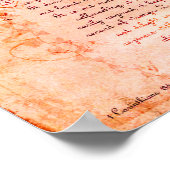 KRW Love is Patient Corinthiansバイブル引用文ポスター ポスター (角)