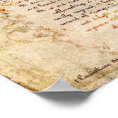 KRW Love is Patient Corinthiansバイブル引用文ポスター ポスター (角)