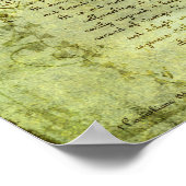 KRW Love is Patient Corinthiansバイブル引用文ポスター ポスター (角)