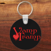 KRW Vamp放流血滴下ハート キーホルダー (正面)