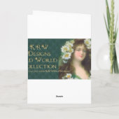 KRWSt patricks挨拶 カード (裏面)