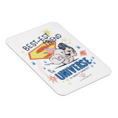 Krypto & すごい man:宇宙最高ので最も有名な友 マグネット (右側)