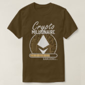 Krypto Mining Blockchain Cryptocurrency Ethereum M Tシャツ (デザイン正面)