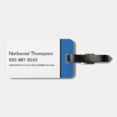 Krypto S-Shieldグラフィック ラゲッジタグ (裏面横)