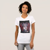 Kryptt KlubのTシャツの暴風雨Gothie Tシャツ (正面フル)