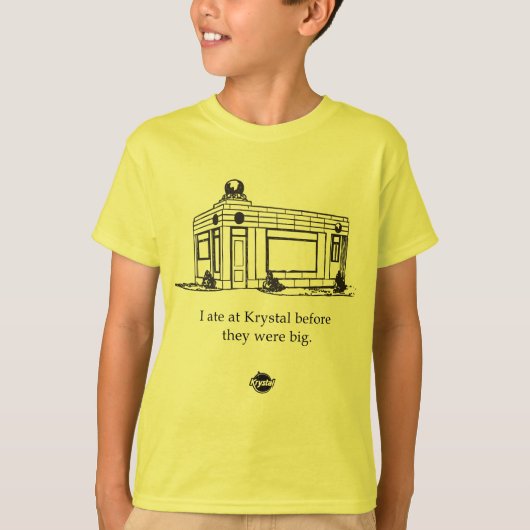 Krystalのオリジナルの建物 Tシャツ (正面)