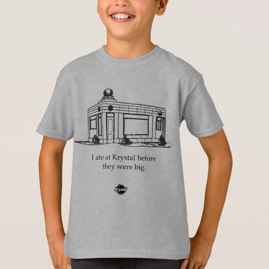 Krystalのオリジナルの建物 Tシャツ (正面)