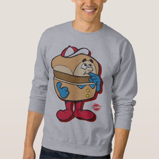 Krystalのキャラクター スウェットシャツ (正面)