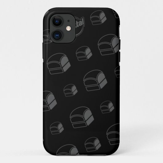 KrystalのハンバーガーのiPhoneの場合 Case-Mate iPhoneケース (裏面)