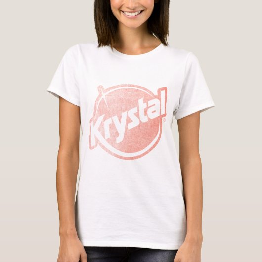 Krystalのロゴは衰退しました Tシャツ (正面)