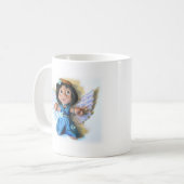 Krystalの天使I コーヒーマグカップ (正面左)